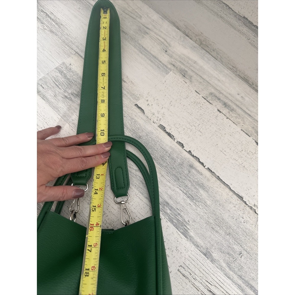 Kelly Green Purse With‎ Change/Wallet Additional Crossbody - Picture 3 of 8